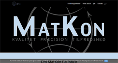 Desktop Screenshot of matkon.com